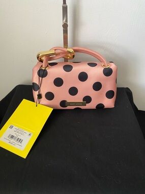 Marc Jacobs The Dual Polka-Dot Satin Top-Handle Bag